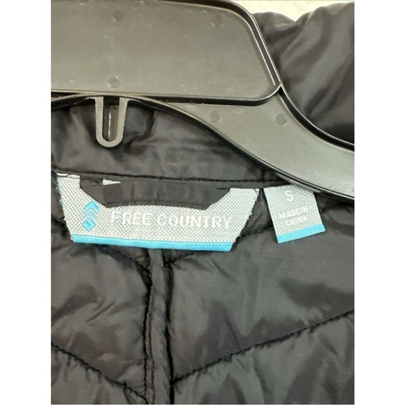 Free Country Black Quilted Jacket - Picture 3 of 4